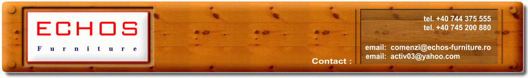ECHOS Furniture – mobilier de calitate